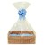 Complete Gift Basket Kit - WICKER FOLD-UP TRAY / BLUE ACCESSORIES