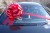 MEGA Giant Car Bow (42cm diameter) with 6m Ribbon - METALLIC RED