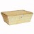 Complete Gift Basket Kit - (20x15x6cm) BAMBOO HAMPER / BLUE ACCESSORIES