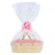 Complete Gift Basket Kit - (30x20x10cm) BAMBOO SHOPPER / PINK ACCESSORIES