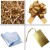 Hamper Gift Basket Kit - 12'' NATURAL HAMPER / GOLD ACCESSORIES