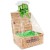 Hamper Gift Basket Kit - 12'' NATURAL HAMPER / GREEN ACCESSORIES